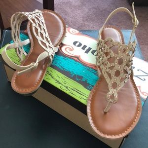 Zigi Soho flat sandal worn once!